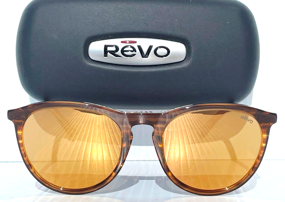 NEW Revo SAGE Amber Horn POLARIZED Champagne Gold Lens  display picture 1