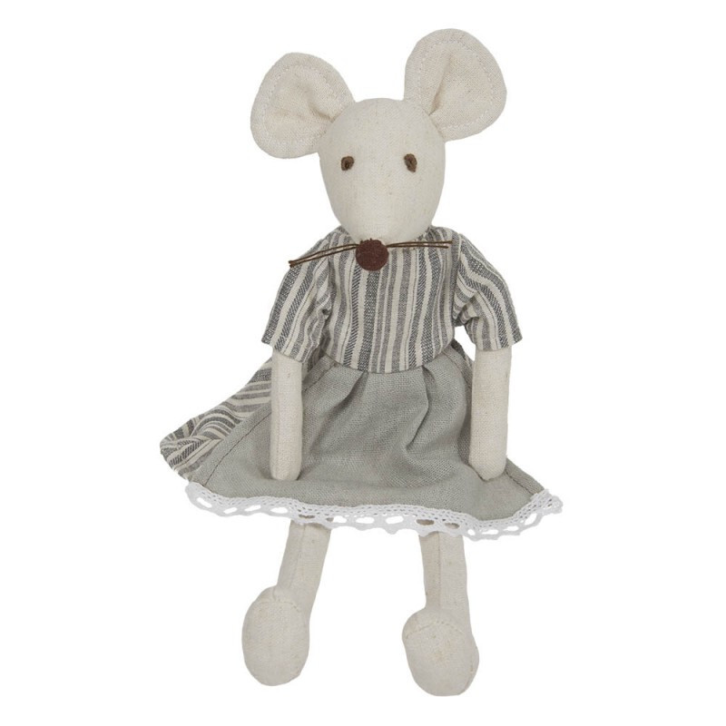 Wilberry Linen Mouse teddy Mouse Girl Teddy soft toy mice teddies doll dolls NEW