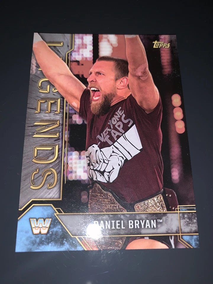 Topps 2017 WWE Legends Daniel Bryan Card 24 Numbered 86/99. - Image 2 of 4