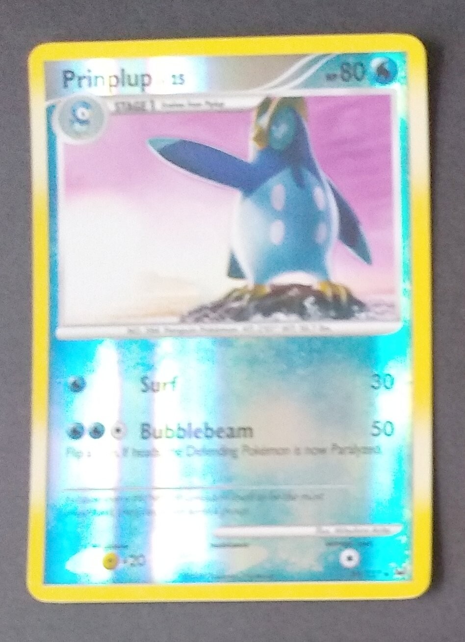 2009 Pokemon Platinum PRINPLUP Reverse Holo (59/127) Near Mint