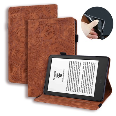 For Amazon Kindle Paperwhite 6/5/4/3/2/1 HD8 Leather Folio Case Auto Sleep&Week