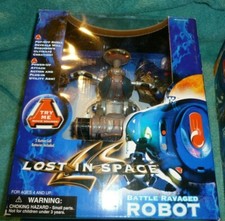 LOST IN SPACE ROBOT 1997 Trendmasters Battle Ravaged Robot