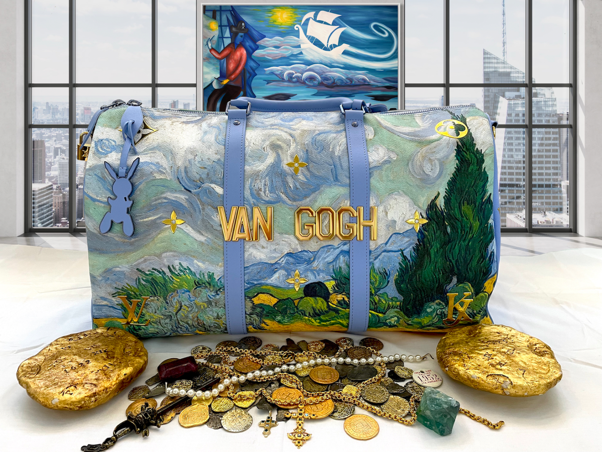Louis Vuitton × Van Gogh コラボ タブレットケース Louis Vuitton × Van Gogh コラボ タブレットケース