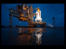 Last Space Shuttle Atlantis PHOTO, STS-135 Launch Pad, July 2011 SHUTTLE MISSION