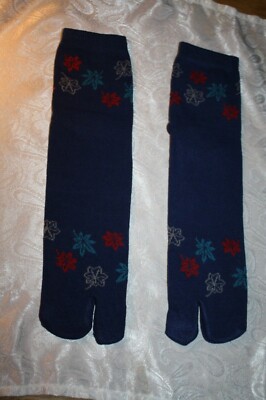 Tabi  Kimono Socken aus Japan Gr. 25-27cm für Damen/Herren  Momiji Ahornblätter