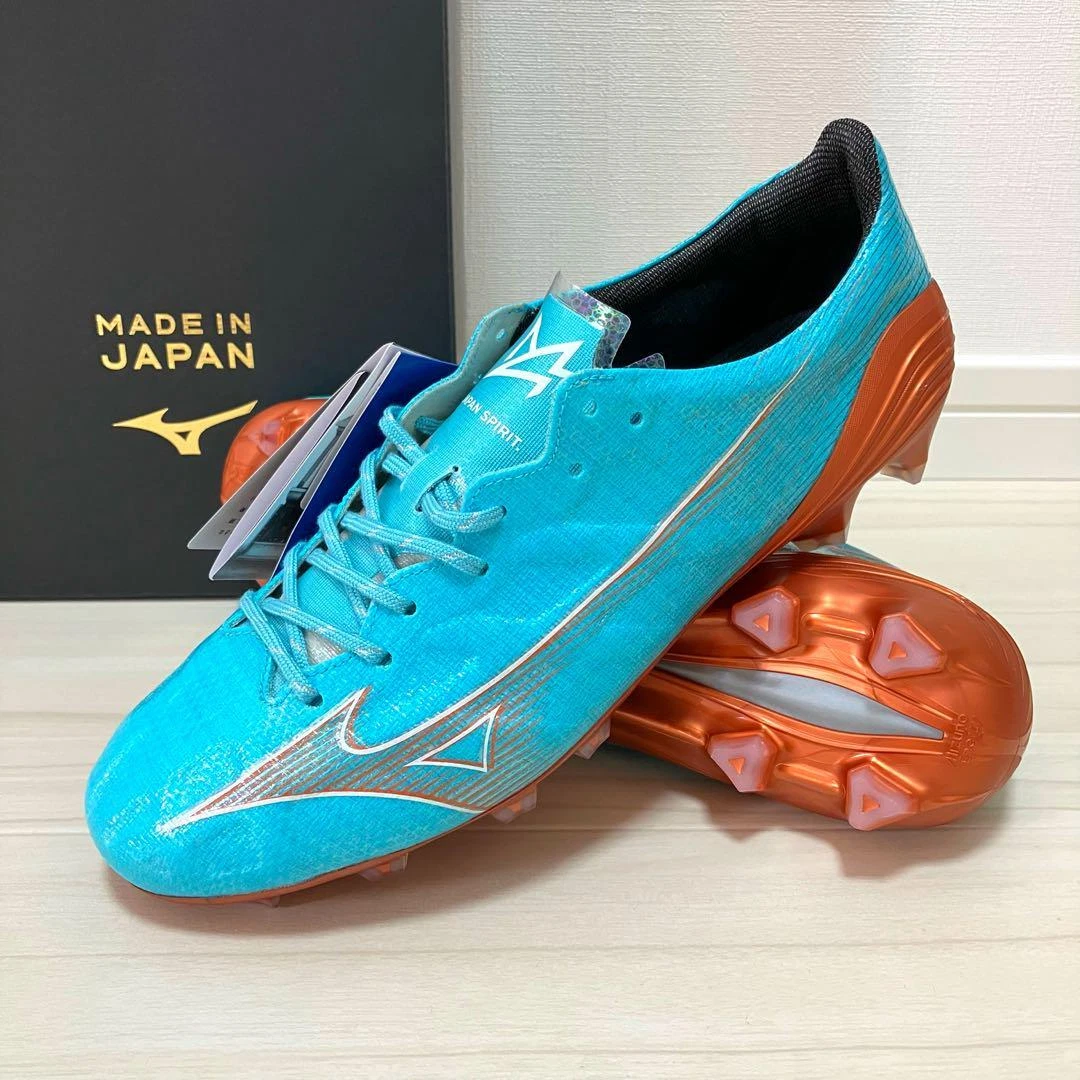Mizuno Alpha Japan US9.0 Football Shoes Unisex Soccer Shoes Cleats