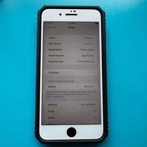 Apple iPhone 8 Plus 256 Go DÉBLOQUÉ—Gris sidéral + VOIR DESCRIPTION POUR LE CONTENU - Photo 4 sur 12