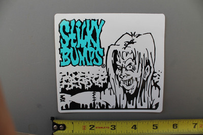 Sticky Bumps Surf Skateboard Wax Monster Punk Original Z2 Skateboarding STICKER