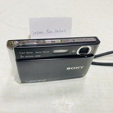 Sony Cyber Shot DSC-T70 Black Digital Camera 8.1MP 3x Zoom ISO 80-3200 Japanese