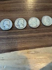 Lot 4- Washington Quarters - '37-D; '39 -D; '63 -D: 62 -D.