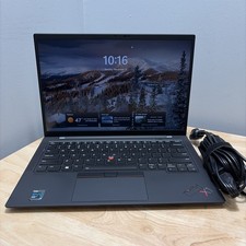 Lenovo ThinkPad X1 Carbon Gen 9 Core i5-1135G7 2.4GHZ 8GB 512GB SSD Win 11 Crd
