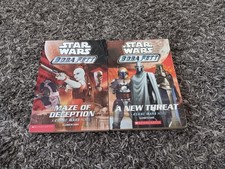 Vintage Star Wars Boba Fett A Clone Wars Novels Lot of 2 Books 3 & 5 Scholastic