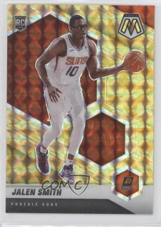 2020-21 Panini Mosaic Rookie Reactive Yellow Prizm Jalen Smith #228 0a5t