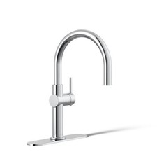 Kohler K-22975-CP Crue Bar or Secondary Kitchen Faucet, Polished Chrome