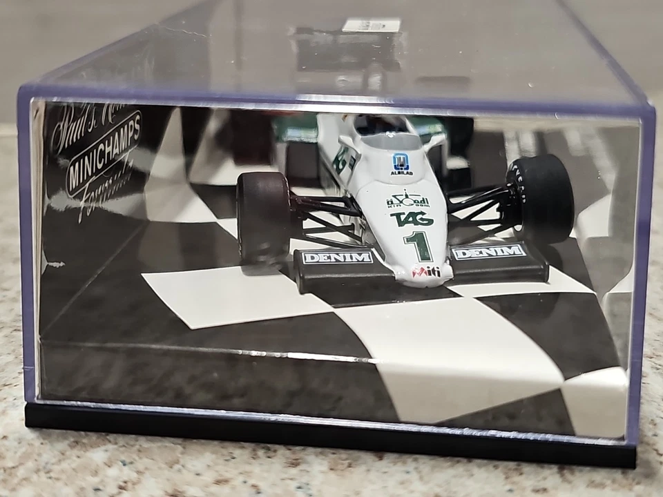 Paul's Model Art Minichamps F1 1983 Williams Ford FW O8C K. Rosenberg 1:43  Foto 4 de 4
