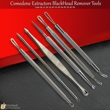 Blackhead Comedone Extractor Pimple Blemish Acne Zit Facial Extraction Tools Kit