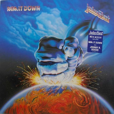 Judas Priest Ram It Down LP Album Vinyl Schallplatte 122