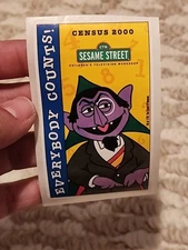 Sesame Street . Count . Everybody Counts Stickers (Lot Of 3)