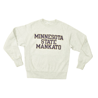 #ad #ad Champion Minnesota State Mankato Sweatshirt Regular Size S Gray Crewneck Vintage $28.90