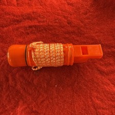5-in-1 Emergency Survival Whistle   Compass, Mirror, Storage, Fire Starter, Rope