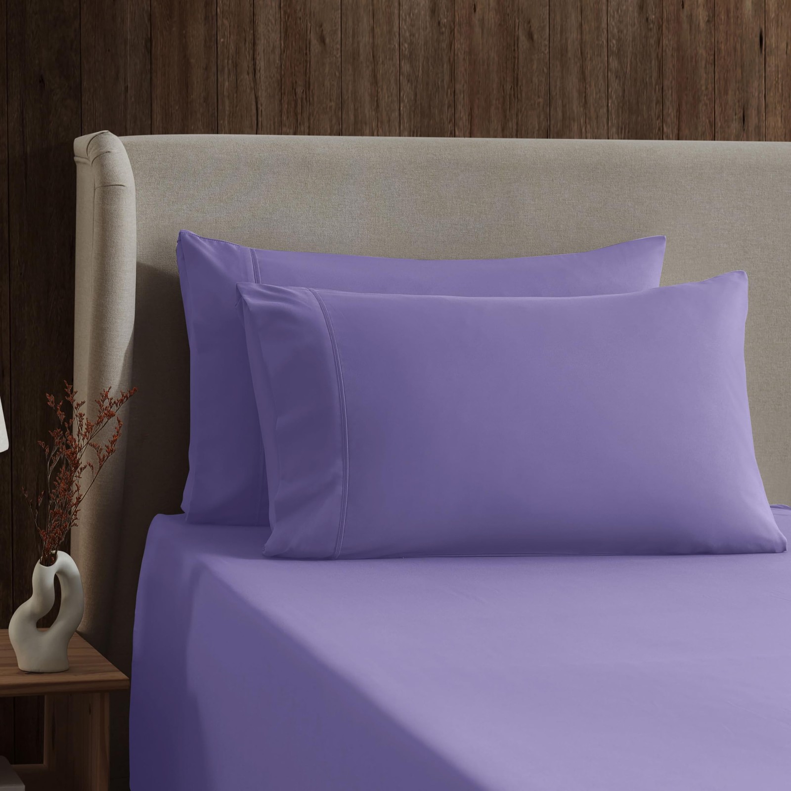 Nestl California King Sheet Set - 1800 Microfiber Ultra-Soft Cal King Bed Sheets