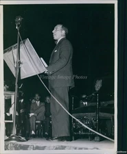 1936 Rev William Lloyd Mes At Mock Trial Of William Randolph Hearst Photo 7X9