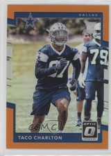 2017 Donruss Optic Rookies Orange Prizm 102/199 Taco Charlton #112 fm0