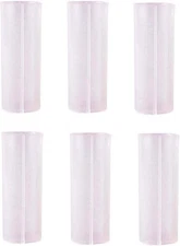 6 Pack 18650 Battery Protective Sleeves Spacer Holder For Flashlight Safety