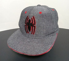 Marvel Kids Spiderman Hat Embroidered With Graphic Pre-owned