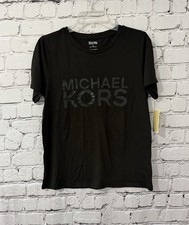 Michael Kors Black T-Shirt Size M New