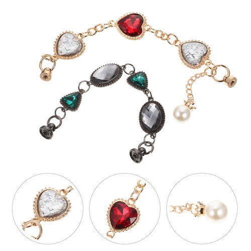 2 PCS Liebe Schmuckarmband Handy-Lanyard Handyhüllen-Dekorations-Charme - 第 10/12 張圖片