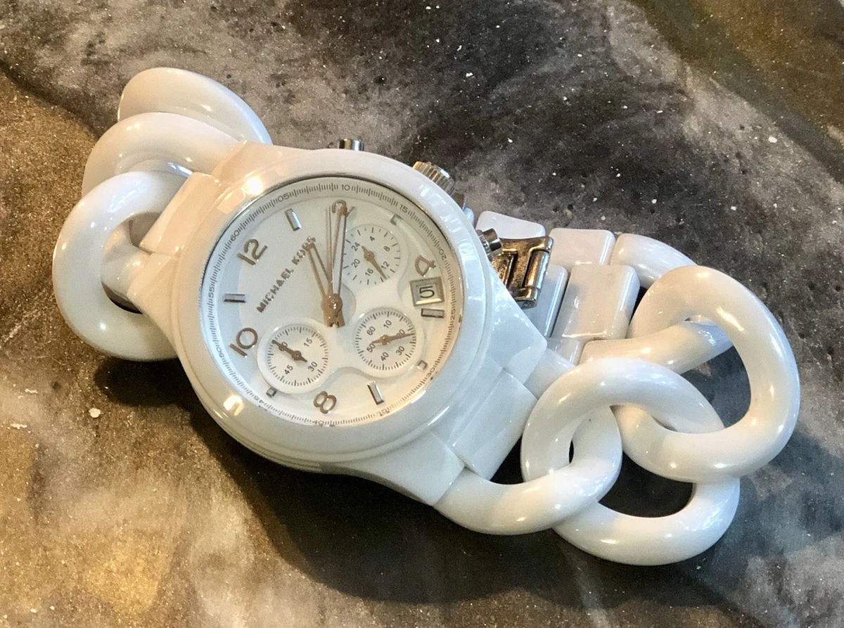 Michael Kors White Ceramic Watches for sale - eBay