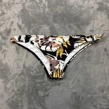 Rhythm Bikini Bottom Womens XL Leaf Floral Swim Swimwear Bathing Suit