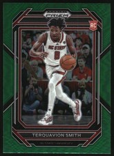2023-24 Panini Prizm Draft Picks - Terquavion Smith #10 Green Prizm (RC)