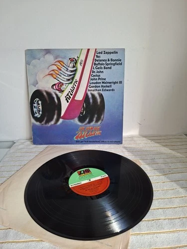 Various - The New Age Of Atlantic UK 1972 LP Atlantic Yes Led Zeppelin EX+