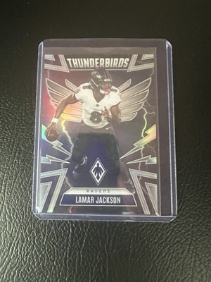Lamar Jackson - 2025 Panini Phoenix - Thunderbirds #4 Baltimore Ravens