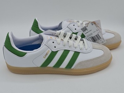 Adidas Samba ADV White Green Gum Mens Size 8 JP8522 Leather  Skateboarding