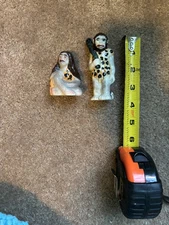 Salt and Pepper Set Caveman & Cave Woman Neanderthal