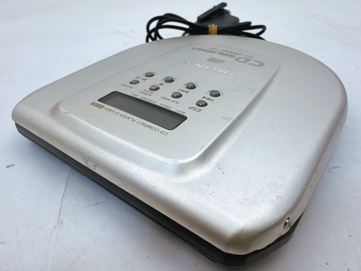Sony D-E800 CD Walkman Portable ESP Player with Remote Tested