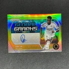 2025 Panini Prizm FIFA Club World Cup Vini Jr. Global Graphs Auto Silver 18/25#Z
