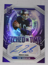 Fran Tarkenton Cards, Rookie Card and Autographed Memorabilia Guide 3