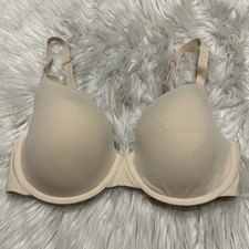 Skims 34DD Bra Beige Fits Everybody T Shirt Underwire Back Closure
