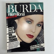 BURDA  INTERNATIONAL  Herbst 1985 mit Schnittmuster 