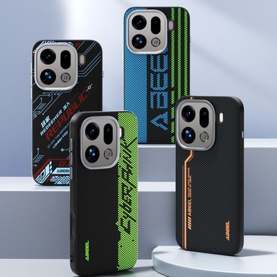 For OPPO Find X9 Pro, Luxury Hybrid Fashion Carbon Fiber Pattern Hard Cover Case
