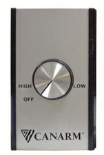 Delhi Canarm Mc10 Fan Control Switch Commercial Stainless Steel Silver 120V 10A