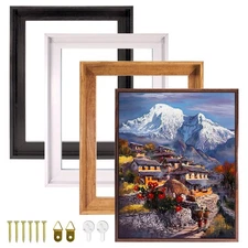 Canvas Floater Frame for 1”to 1.25”Deep Gallery-Wrapped Canvas, Floating Pict...