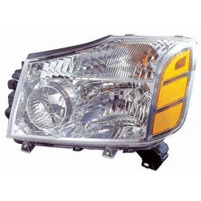 New Aftermarket Driver Side Front Head Lamp Assembly 260607S026 CAPA