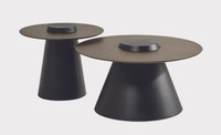 Stilvoller Couchtisch-Set 2X Kaffeetische Designer Beistelltische 2Tlg