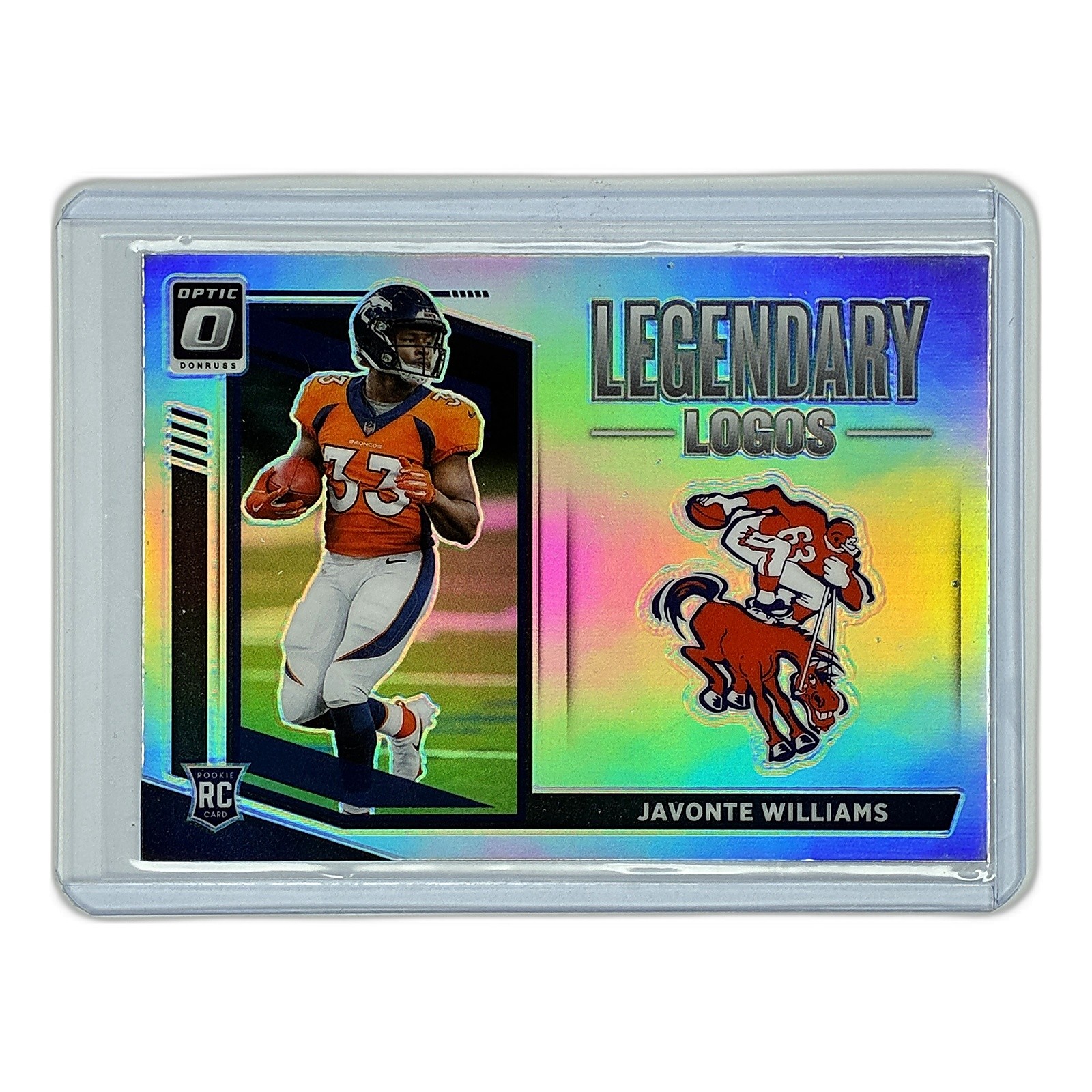 Javonte Williams Legendary Logos Rookie 2021 Donruss Optic #LL-6