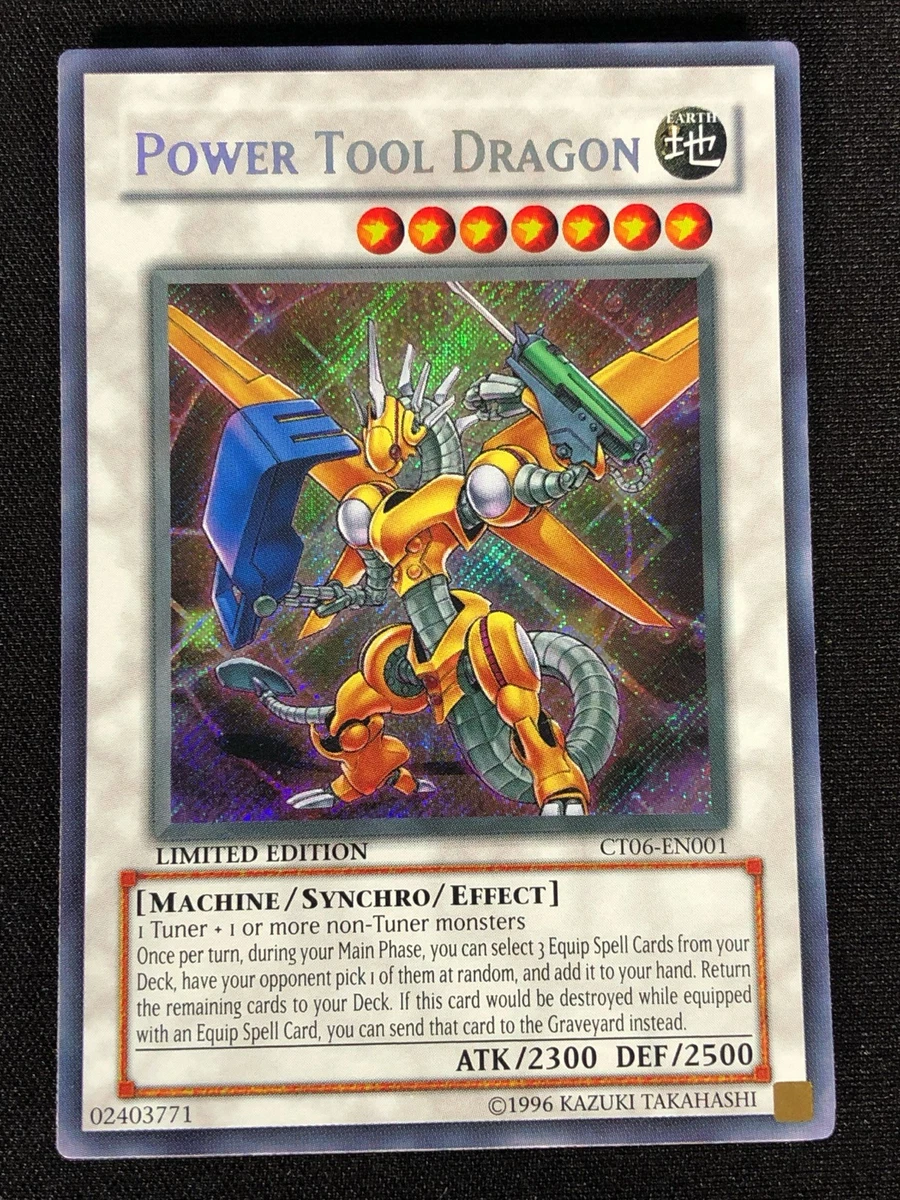 Power Tool Dragon Yu-Gi-Oh! TCG Individual Trading Card Games for